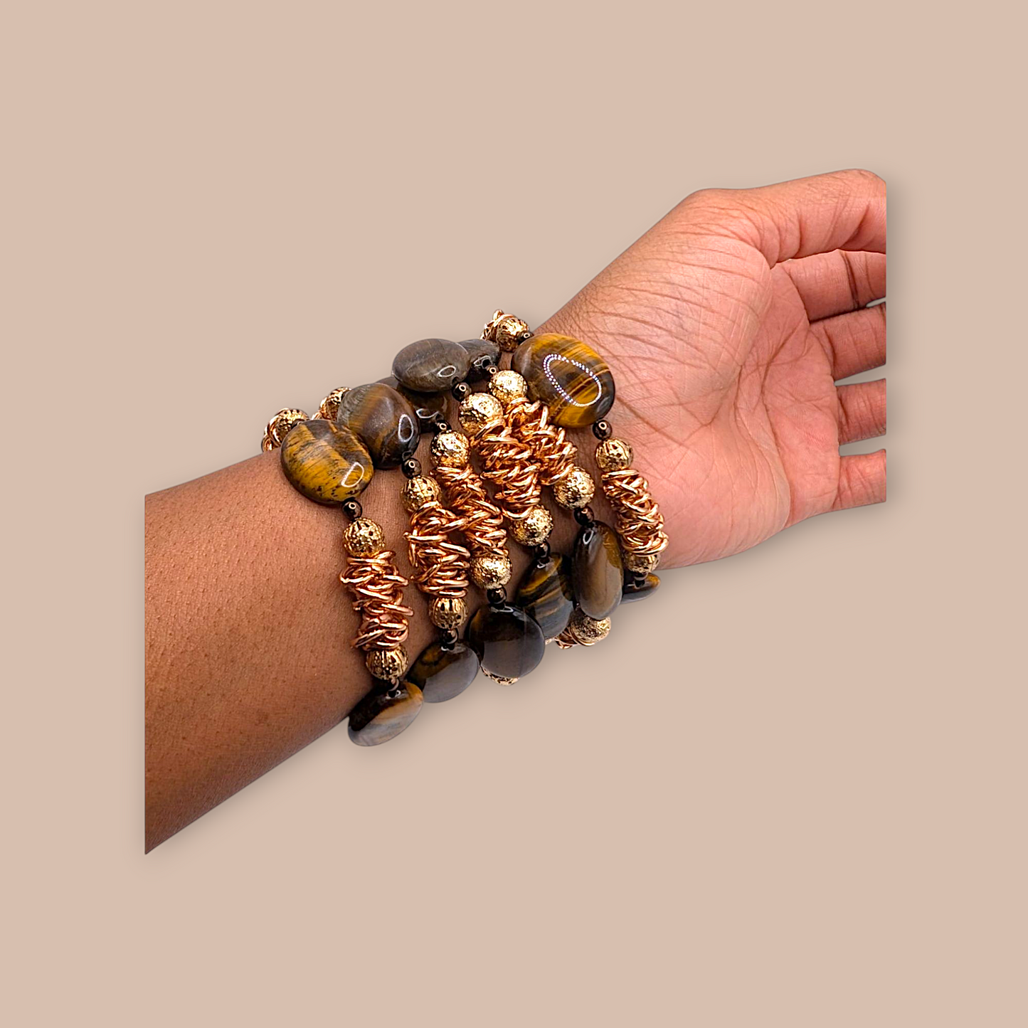 Golden Gaze Tiger Eye Bracelet