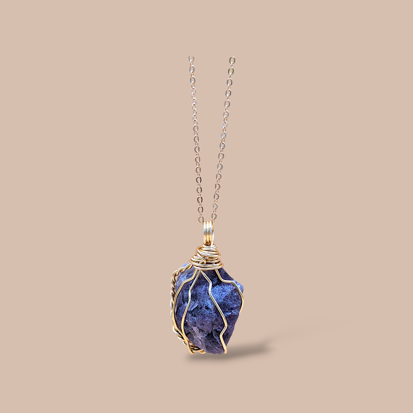Amethyst Freestyle Pendant