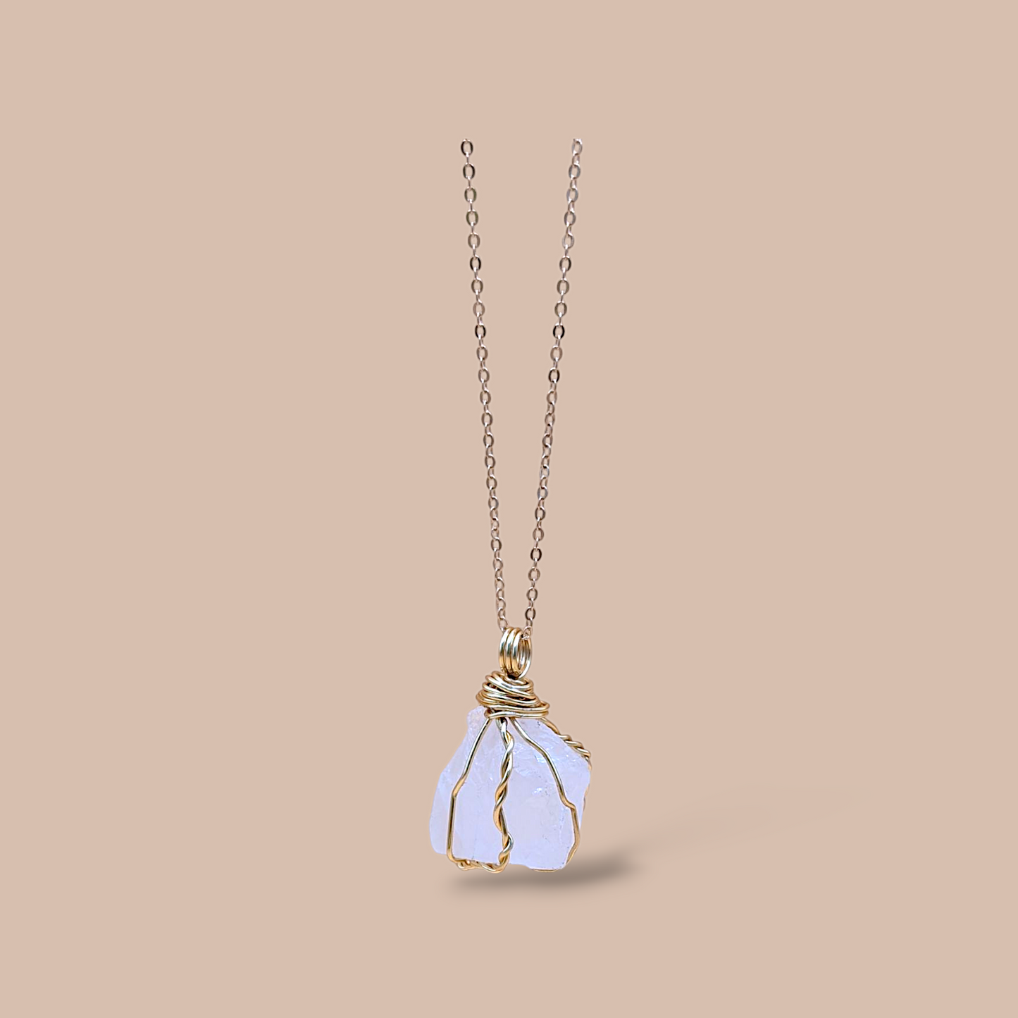 Clear Quartz Freestyle Pendant