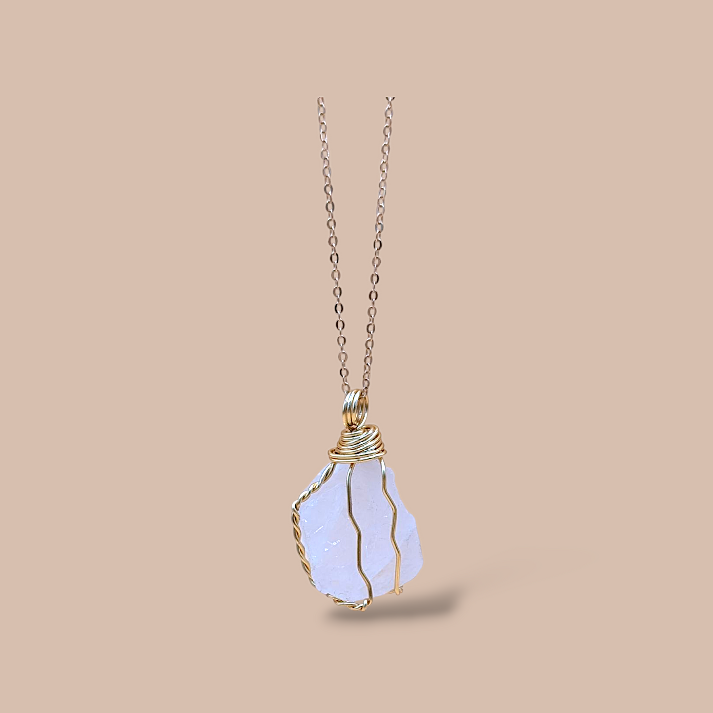 Clear Quartz Freestyle Pendant