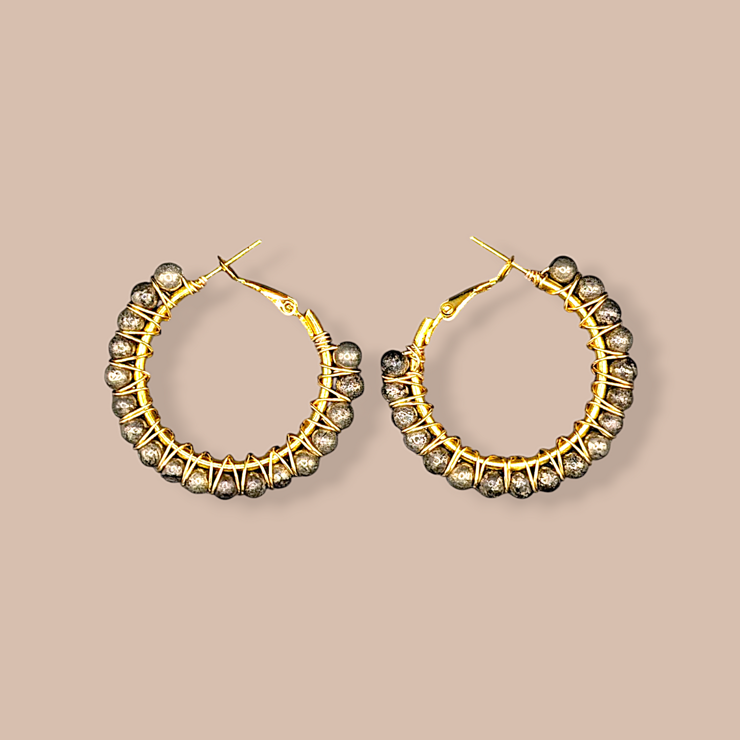 Pyrite Pop Hoops